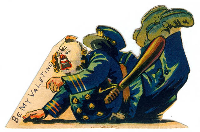 Vintage Valentine's Weird Cards