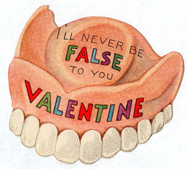 Vintage Valentine's Weird Cards