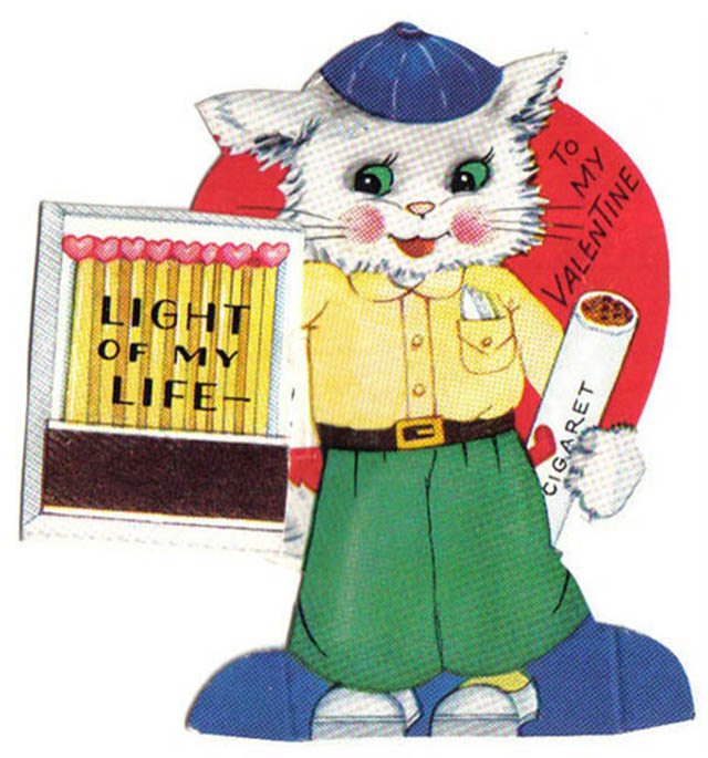 Vintage Valentine's Weird Cards