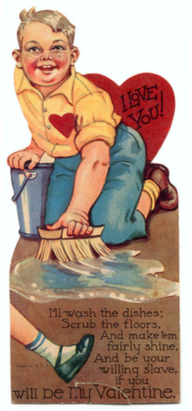 Vintage Valentine's Weird Cards