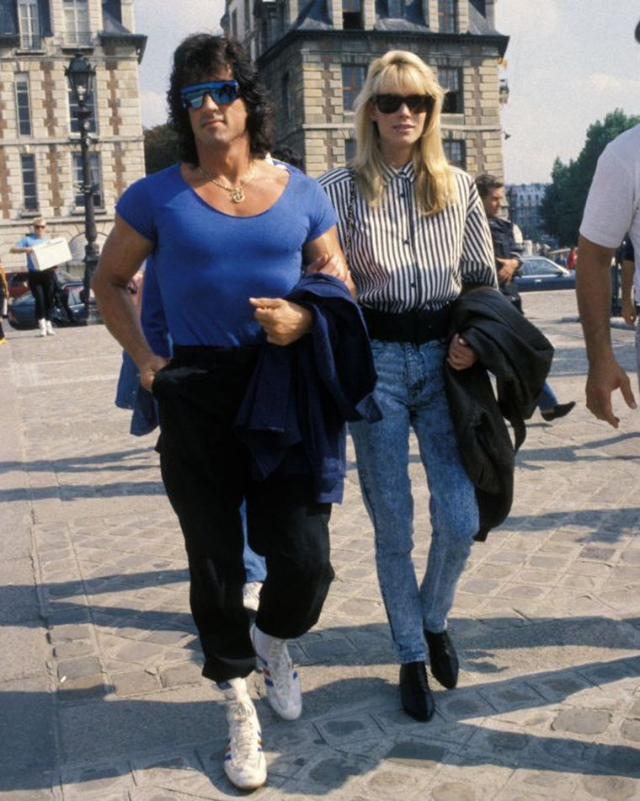 Sylvester Stallone Street Style Photos