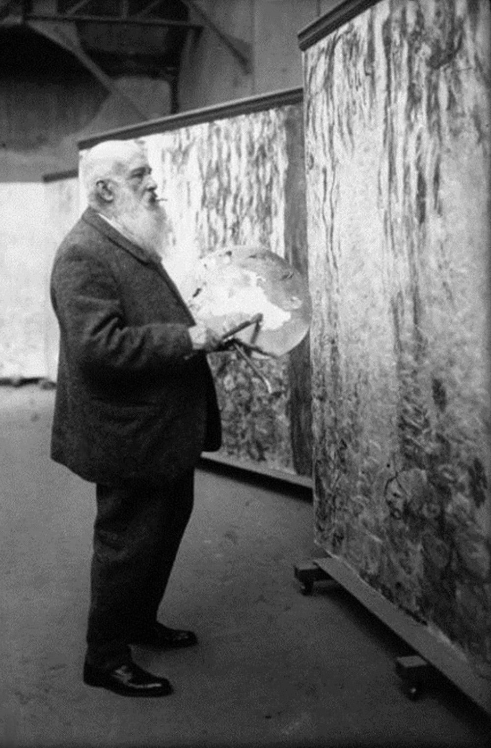 Claude Monet in his Studio