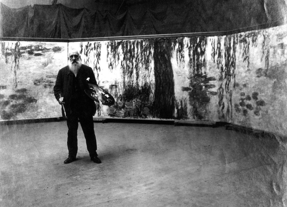 Claude Monet in his Studio