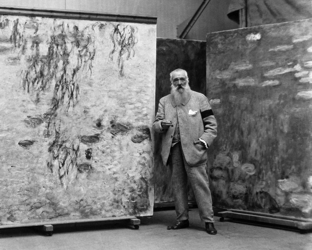 Claude Monet in his Studio