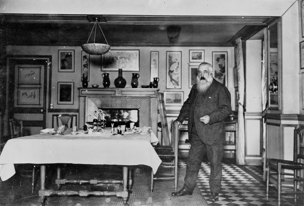 Claude Monet in his Studio