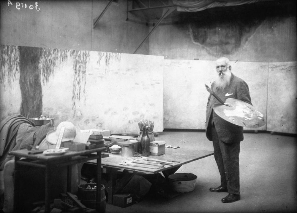 Claude Monet in his Studio