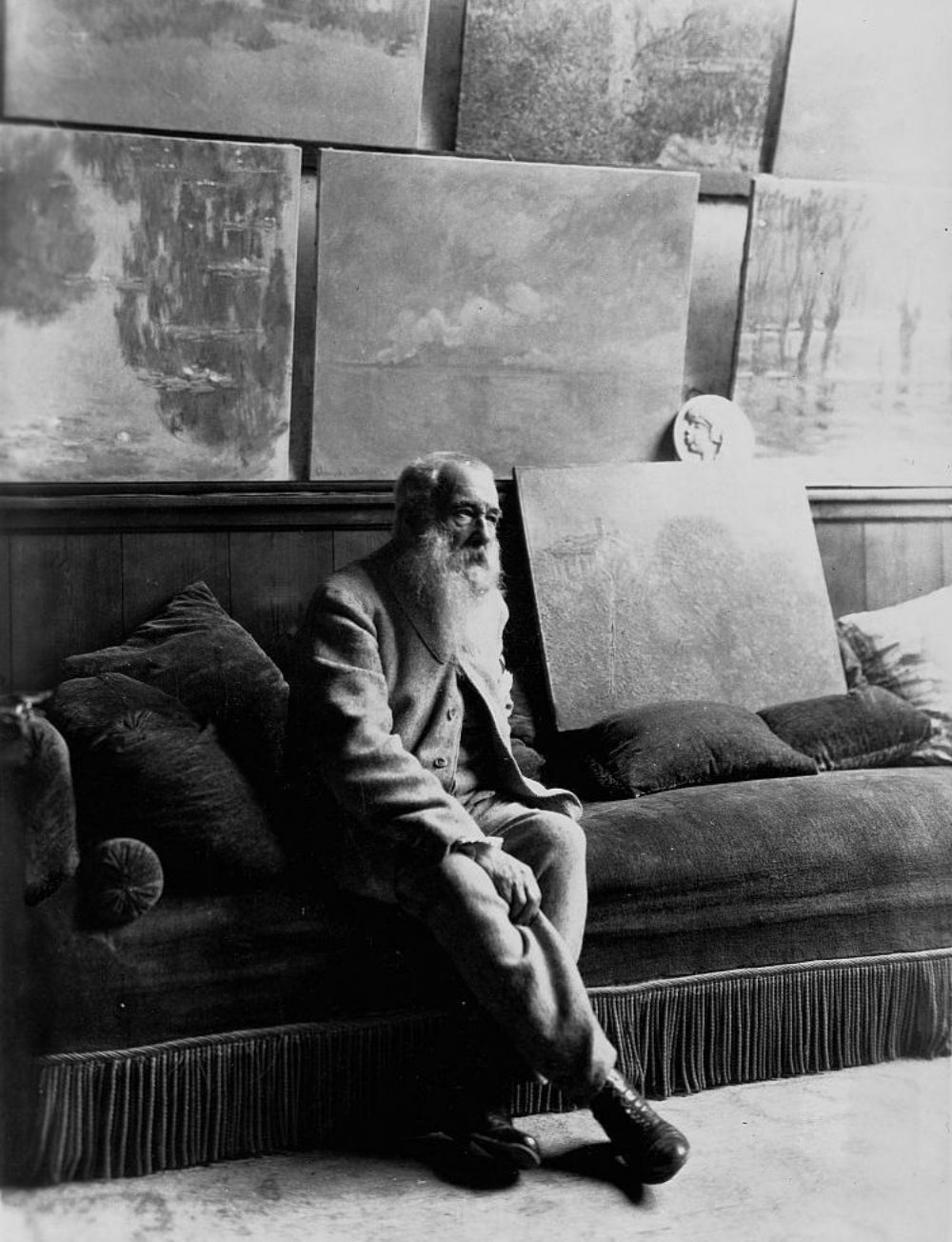 Claude Monet in his Studio