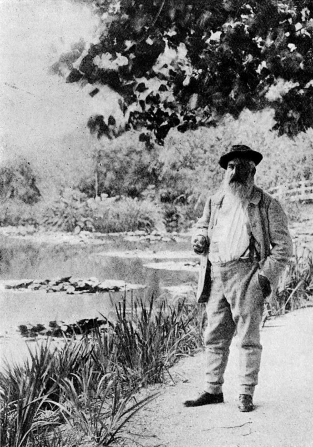 Claude Monet in his Studio
