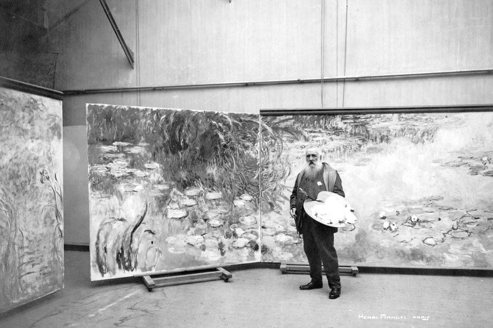 Claude Monet in his Studio