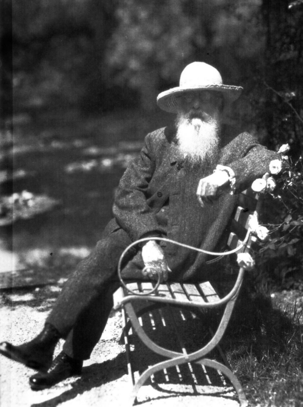 Claude Monet in his Studio