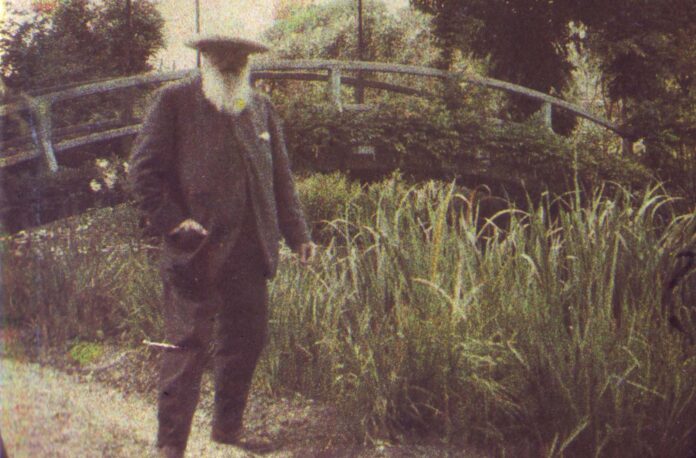 Claude Monet's Studio and Garden at Giverny in Stunning Photographs, Claude Monet's Studio and Garden at Giverny in Stunning Photographs, 1900-1920s