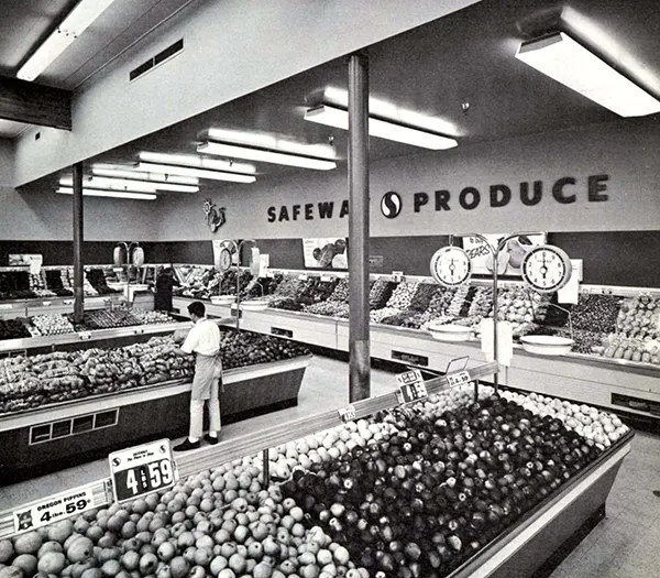 Vintage Supermarkets and Old-Fashioned Grocery Stores from the 1960s