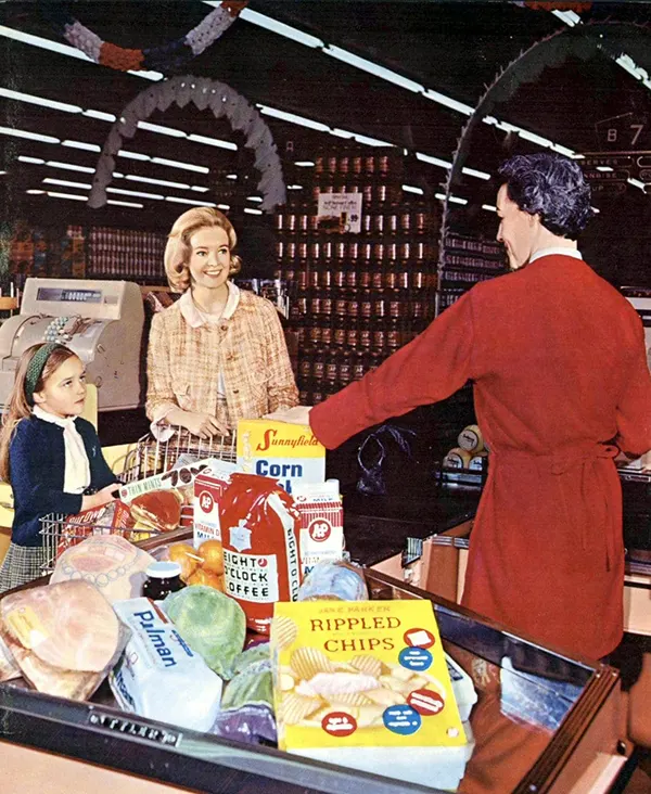 Vintage Supermarkets and Old-Fashioned Grocery Stores from the 1960s