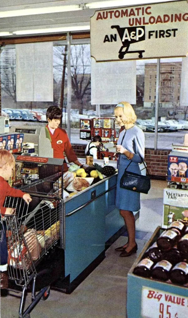 Vintage Supermarkets and Old-Fashioned Grocery Stores from the 1960s