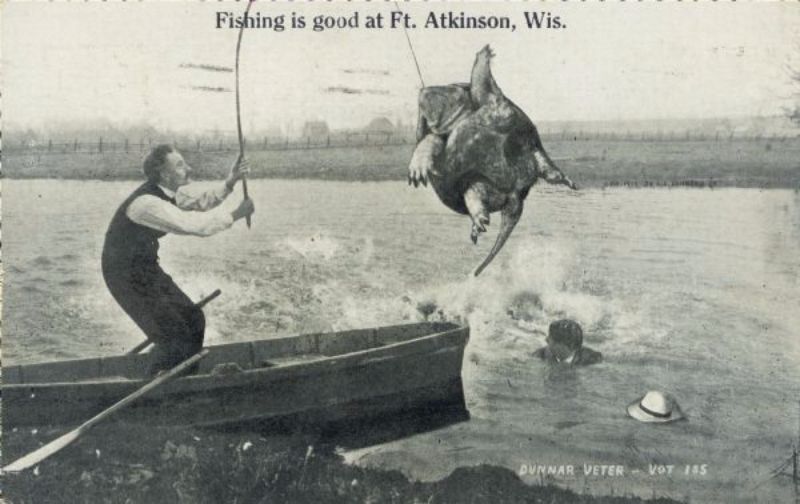 Vintage Photos Exaggeration Postcards