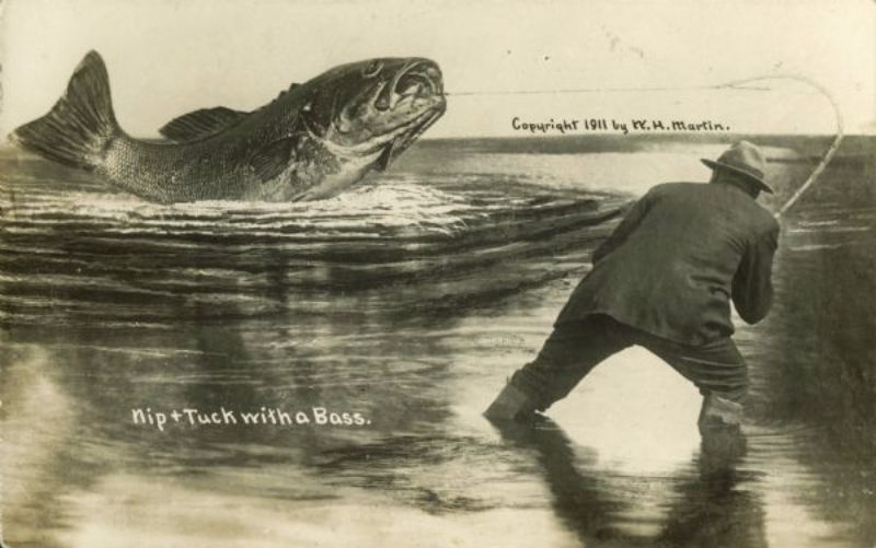 Vintage Photos Exaggeration Postcards