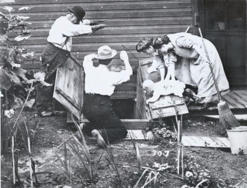 Vintage Photos Exaggeration Postcards