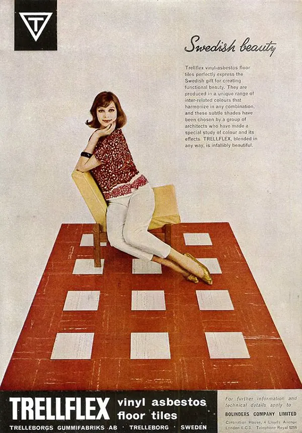 asbestos vintage advertisements fireproof snow