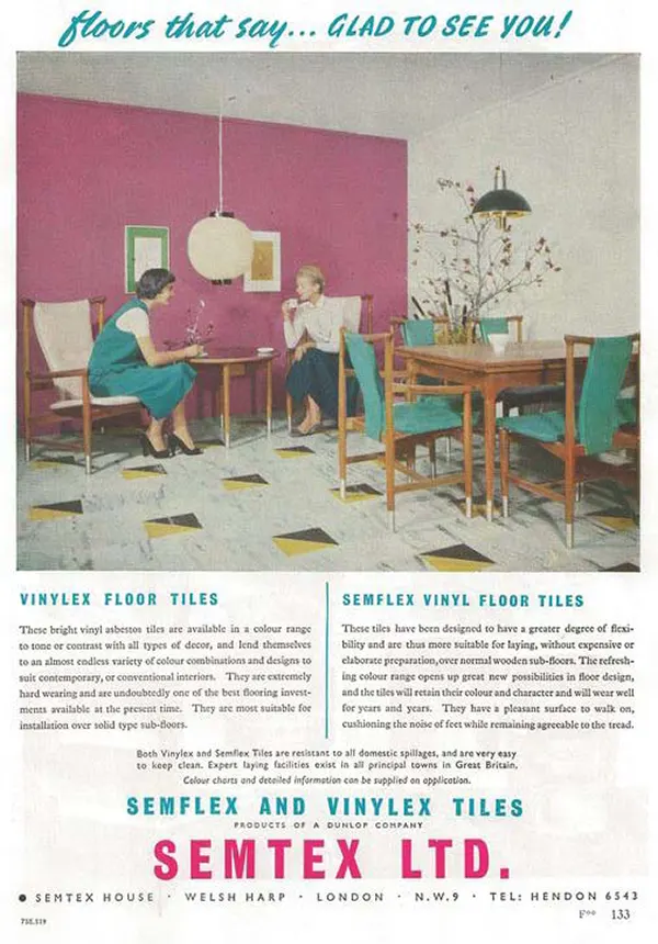 asbestos vintage advertisements fireproof snow
