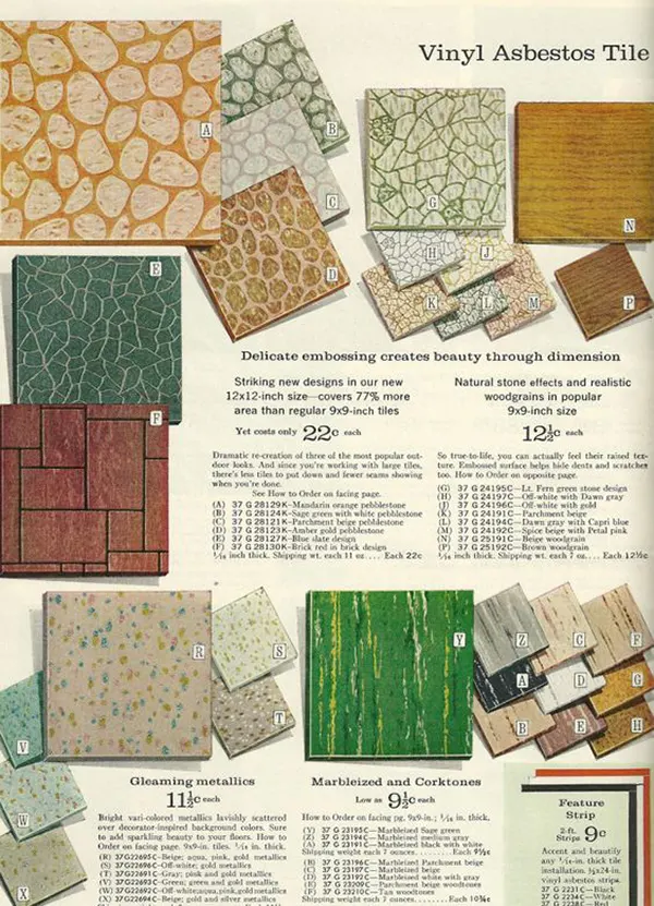 asbestos vintage advertisements fireproof snow