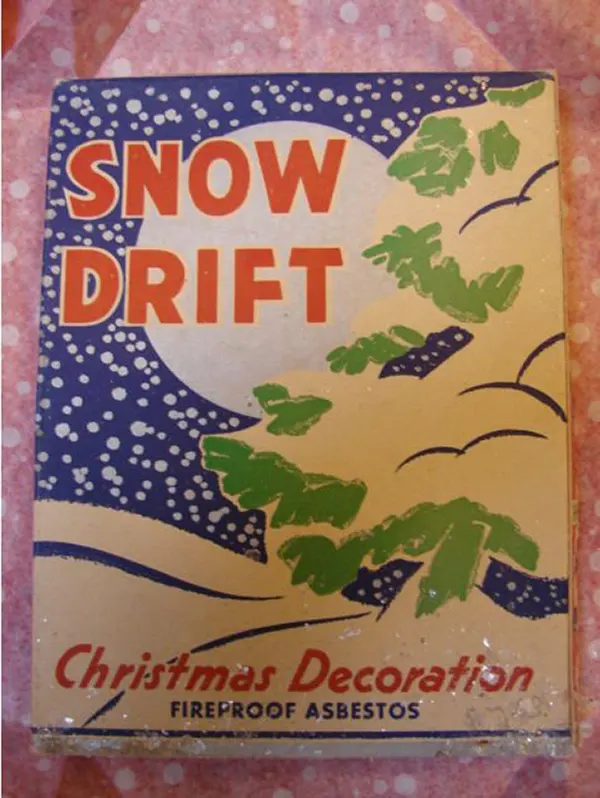 asbestos vintage advertisements fireproof snow