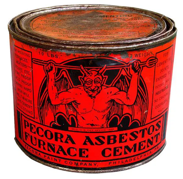 asbestos vintage advertisements fireproof snow