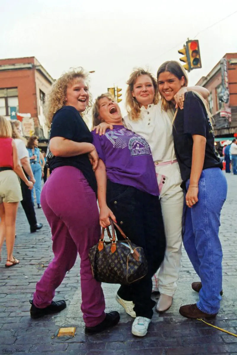 Girl Teen Fashion of 1990s