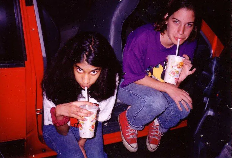 Girl Teen Fashion of 1990s