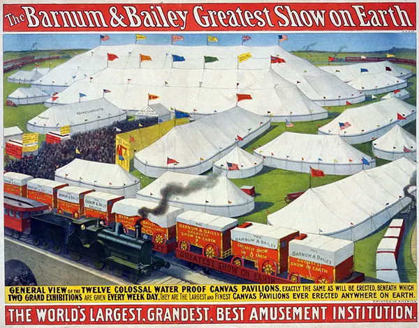 Ringling Bros. and Barnum & Bailey Circus Old Photos