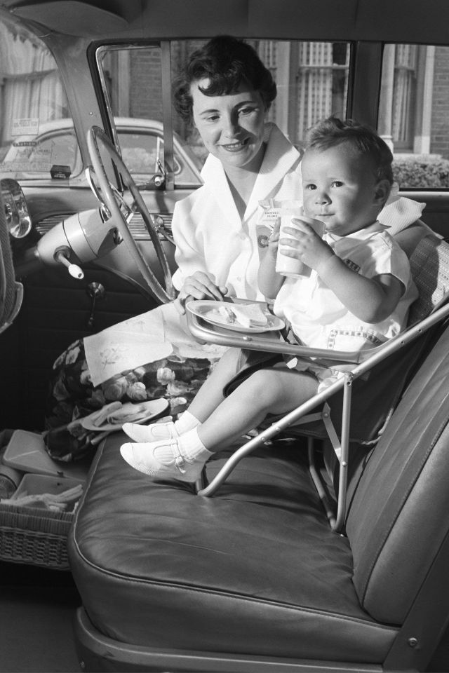 Odd and Unsafe Vintage Baby Car Seats From the Past