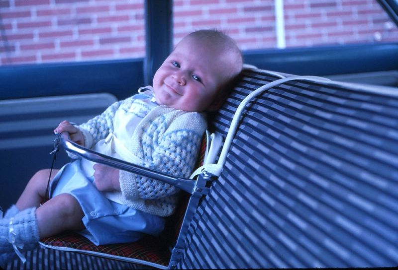 Odd and Unsafe Vintage Baby Car Seats From the Past