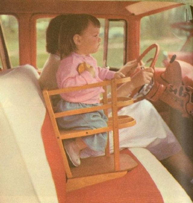 Odd and Unsafe Vintage Baby Car Seats From the Past
