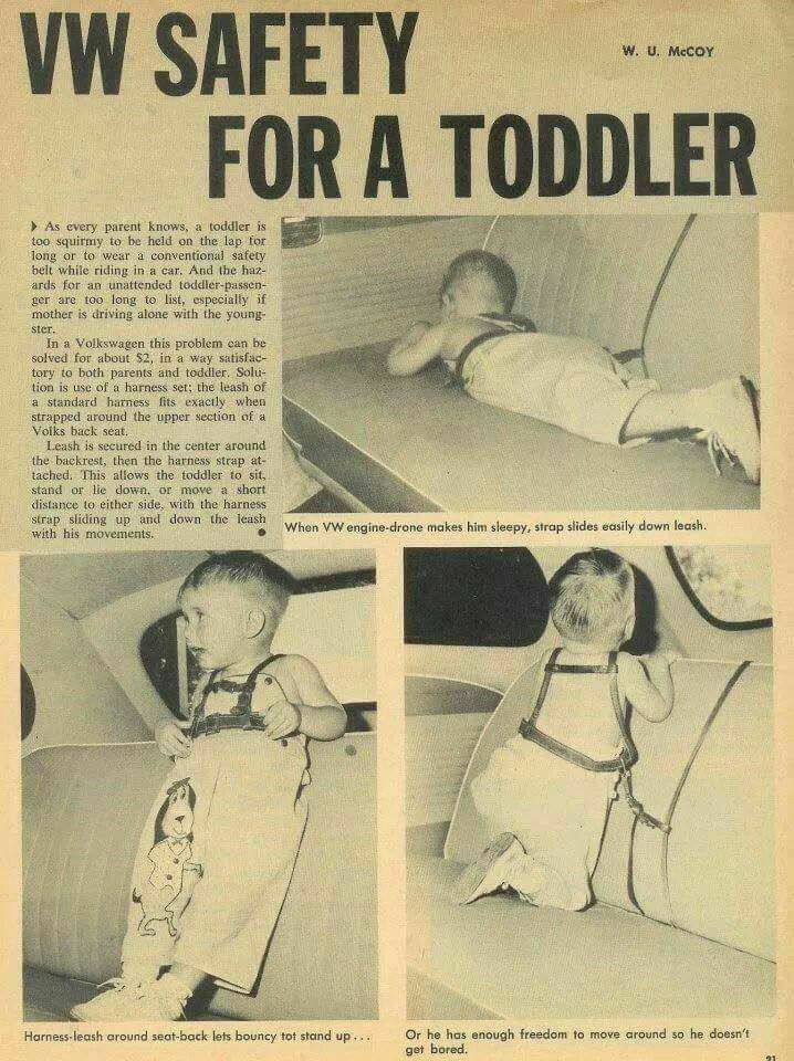 Odd and Unsafe Vintage Baby Car Seats From the Past