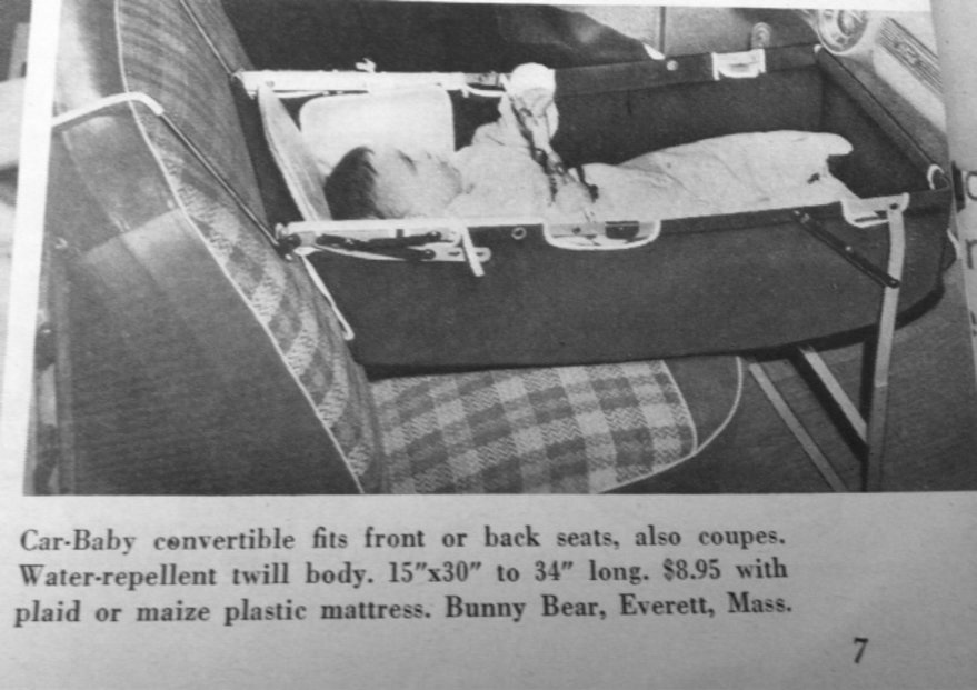 Odd and Unsafe Vintage Baby Car Seats From the Past