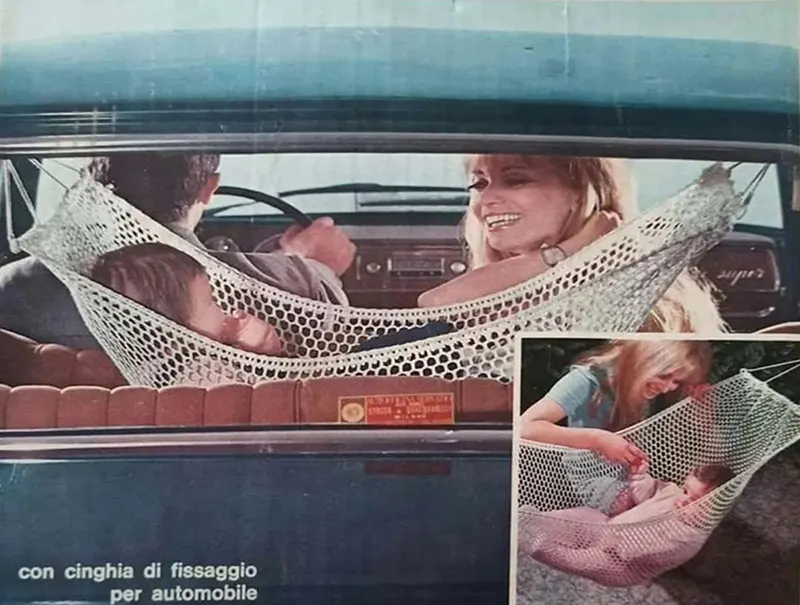 Odd and Unsafe Vintage Baby Car Seats From the Past