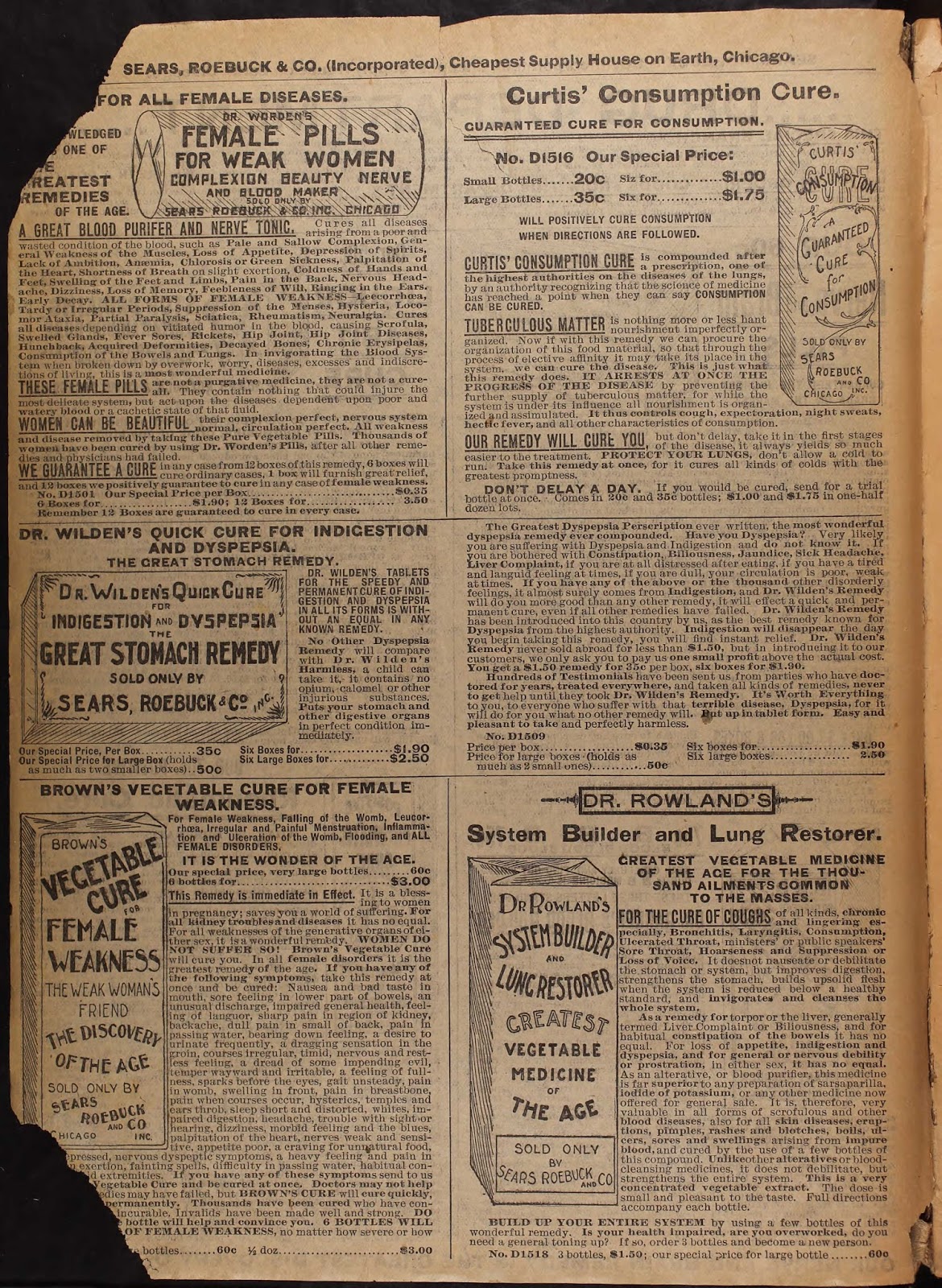Bizarre and Unbelievable Items Sold by Sears