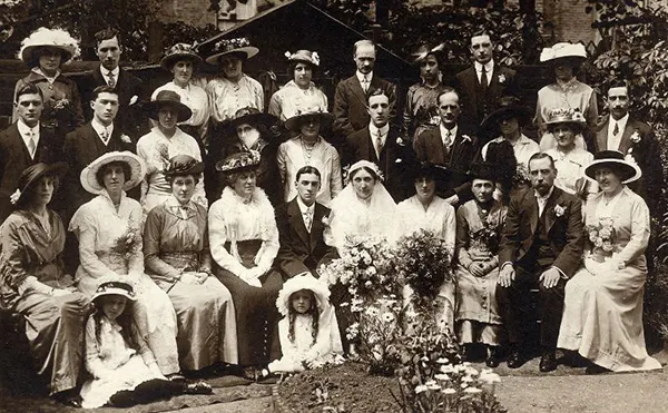 Weddings old photos early 20th century
