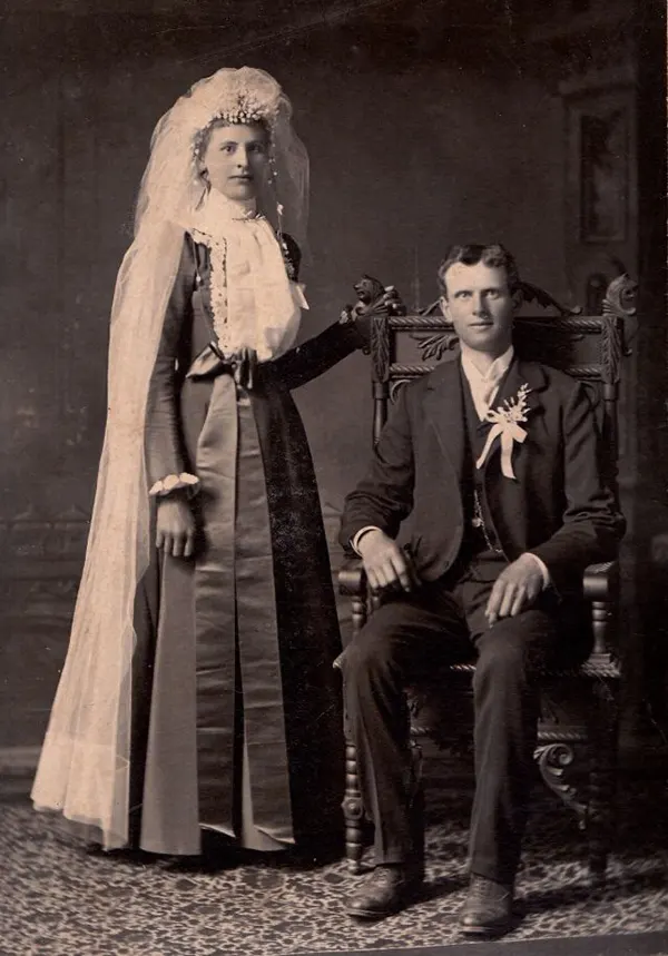 Weddings old photos early 20th century