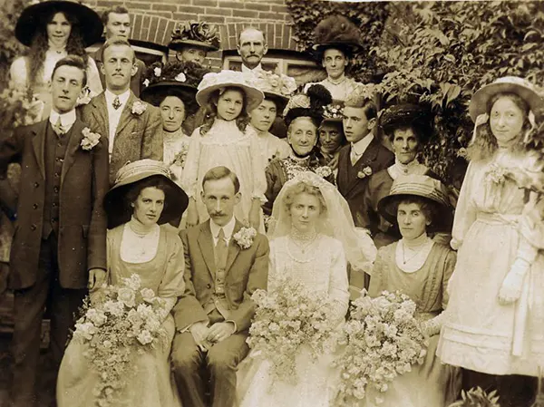 Weddings old photos early 20th century