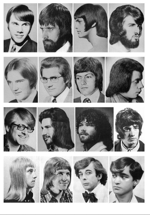 Vintage Men Hairstyles from Bygone Era