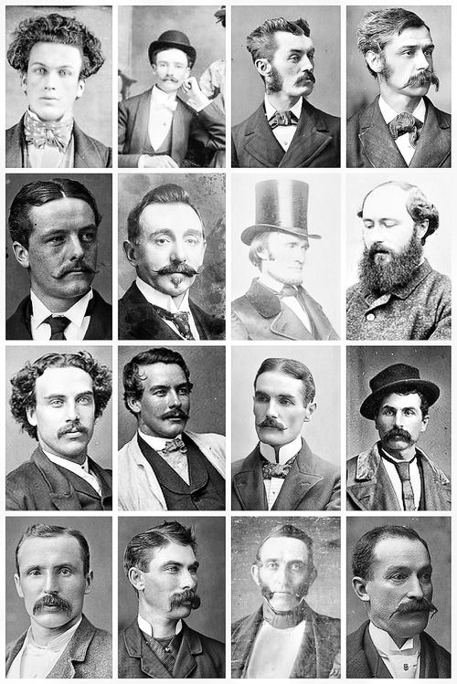 Vintage Men Hairstyles from Bygone Era