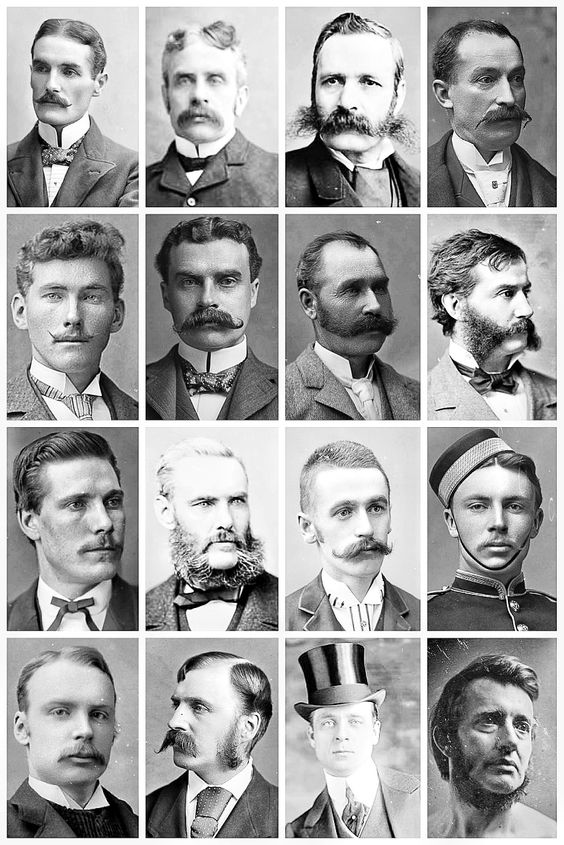 Vintage Men Hairstyles from Bygone Era