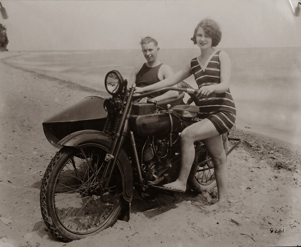 Vintage Photos of Women Riding Motorcycles