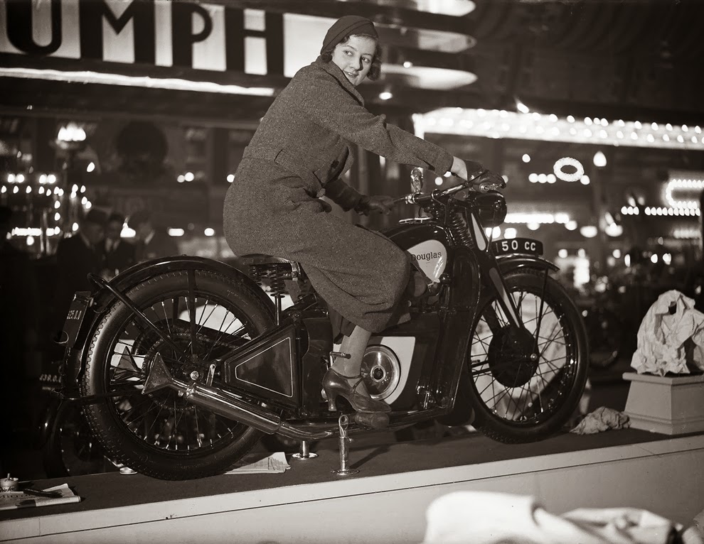 Vintage Photos of Women Riding Motorcycles