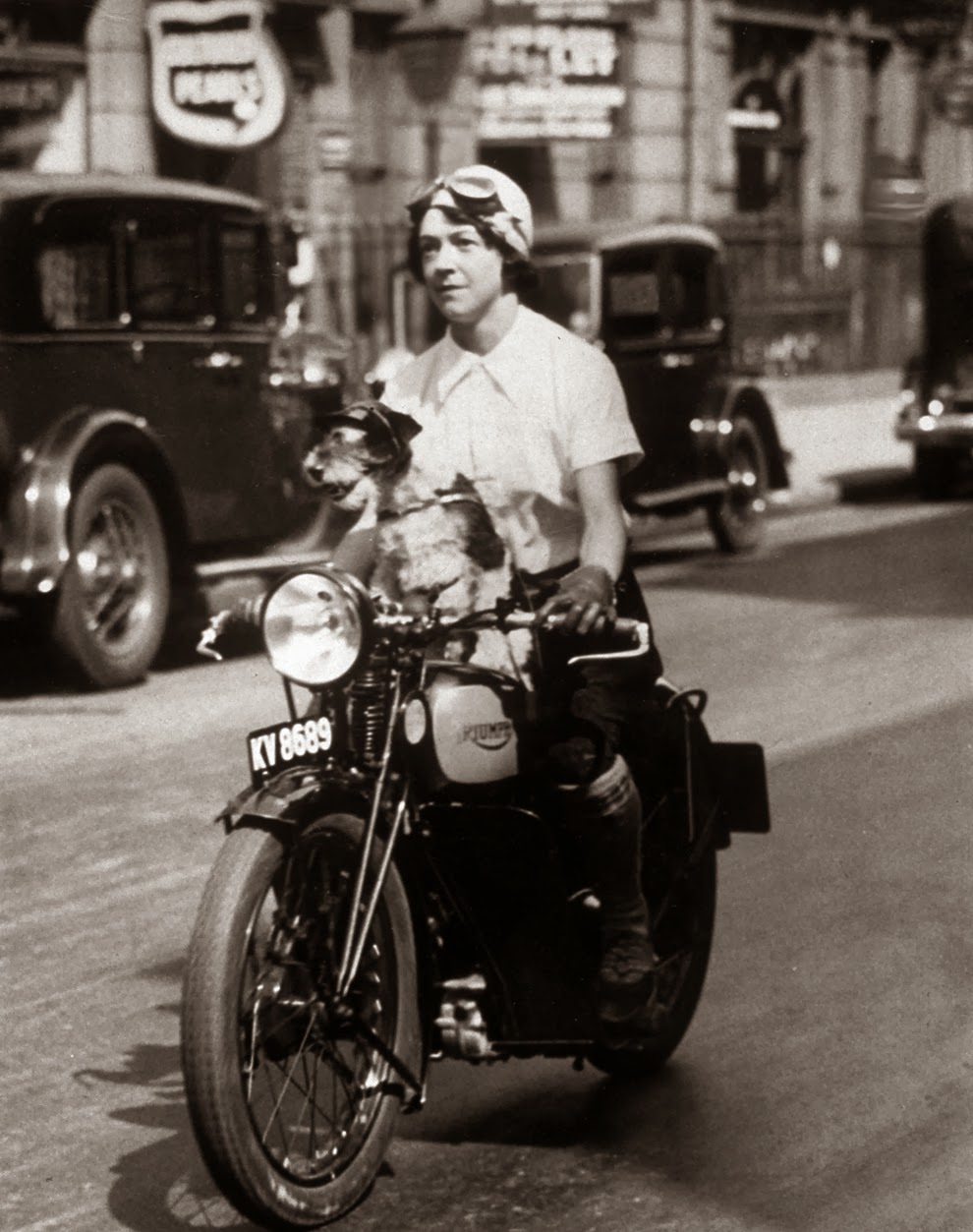 Vintage Photos of Women Riding Motorcycles