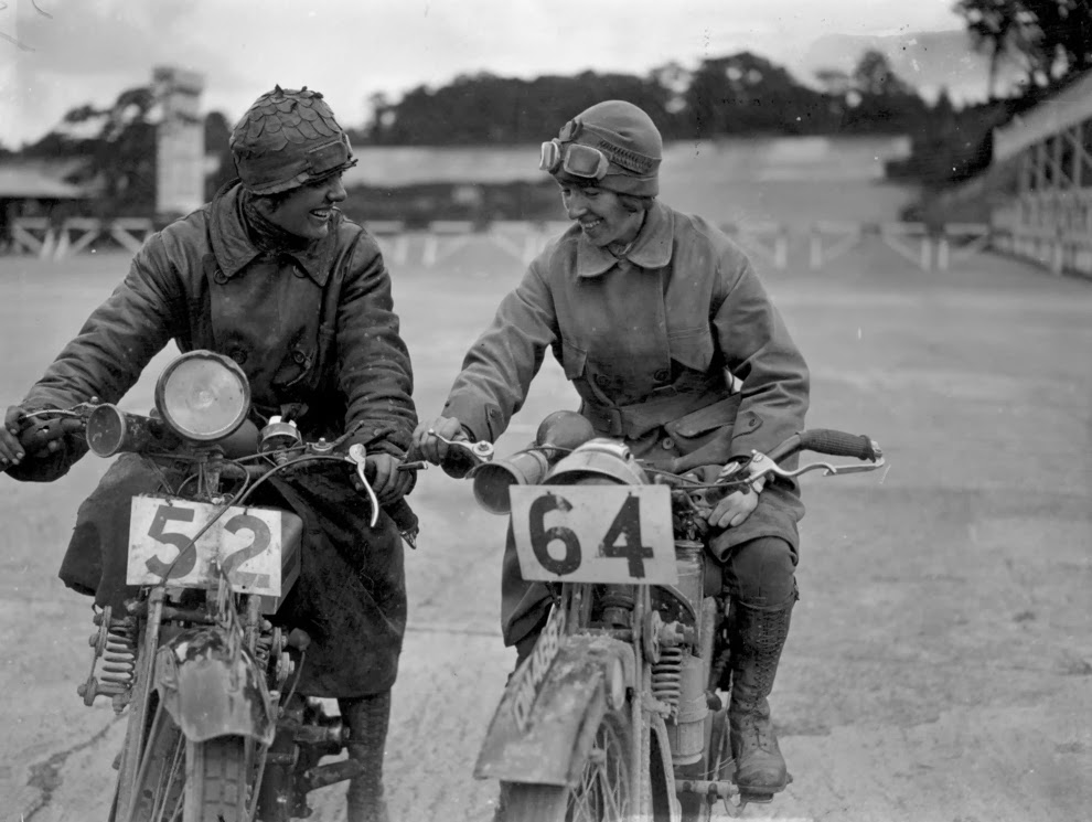 Vintage Photos of Women Riding Motorcycles