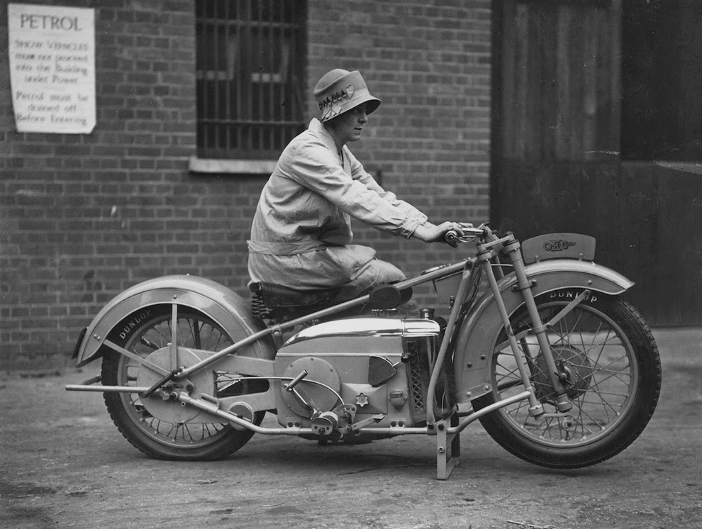 Vintage Photos of Women Riding Motorcycles