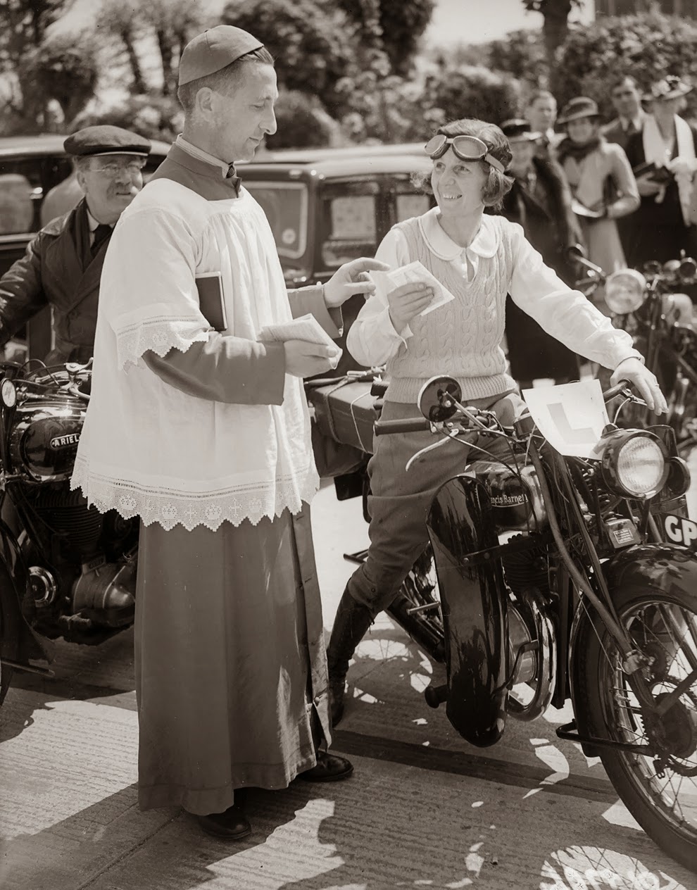 Vintage Photos of Women Riding Motorcycles