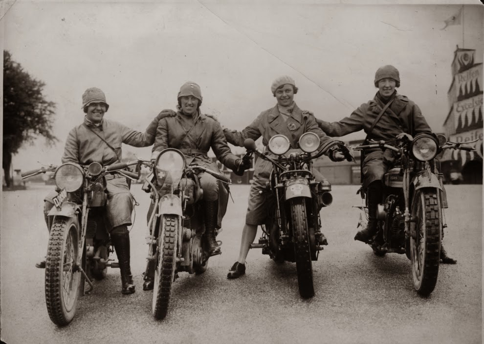 Vintage Photos of Women Riding Motorcycles