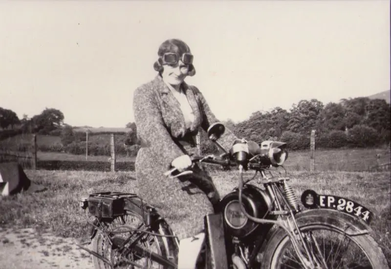 Vintage Photos of Women Riding Motorcycles